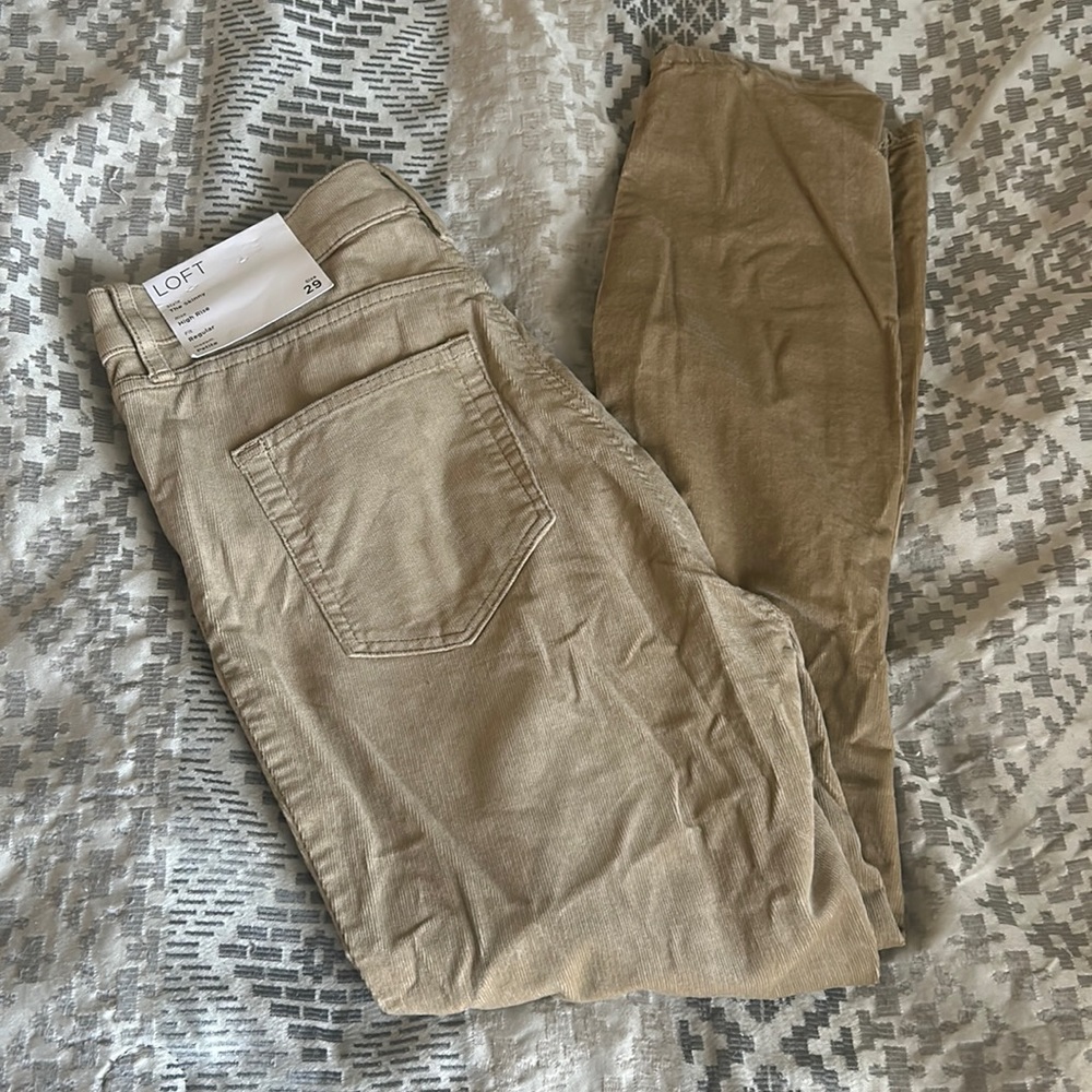 Loft Skinny corduroy jeans